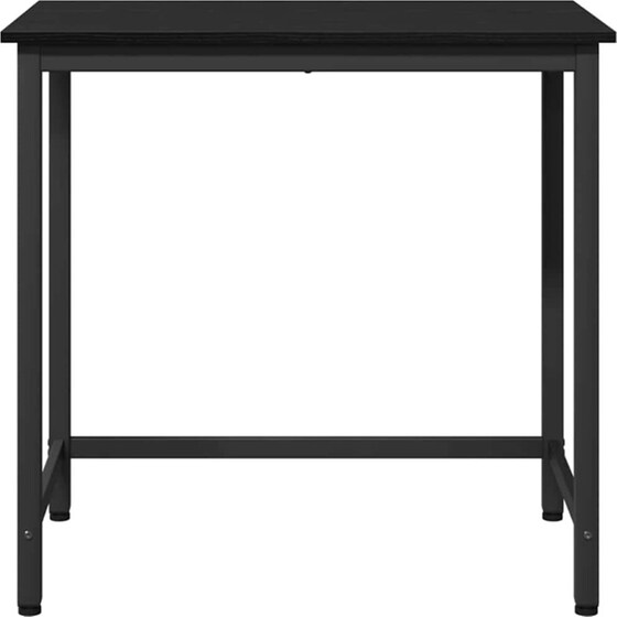 Τραπέζι VidaXL 100x50x76,5 cm - Μαύρη Οξιά image 3