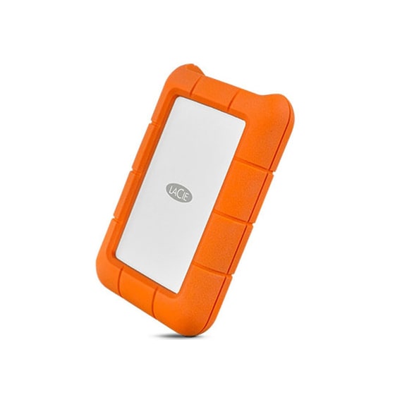 Εξωτερικός σκληρός δίσκος LaCie Rugged 2TB 2.5" USB 3.0 STFR2000400 Ασημί/Πορτοκαλί image 3
