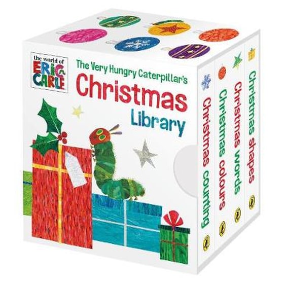 The Very Hungry Caterpillar's Christmas Library image 0