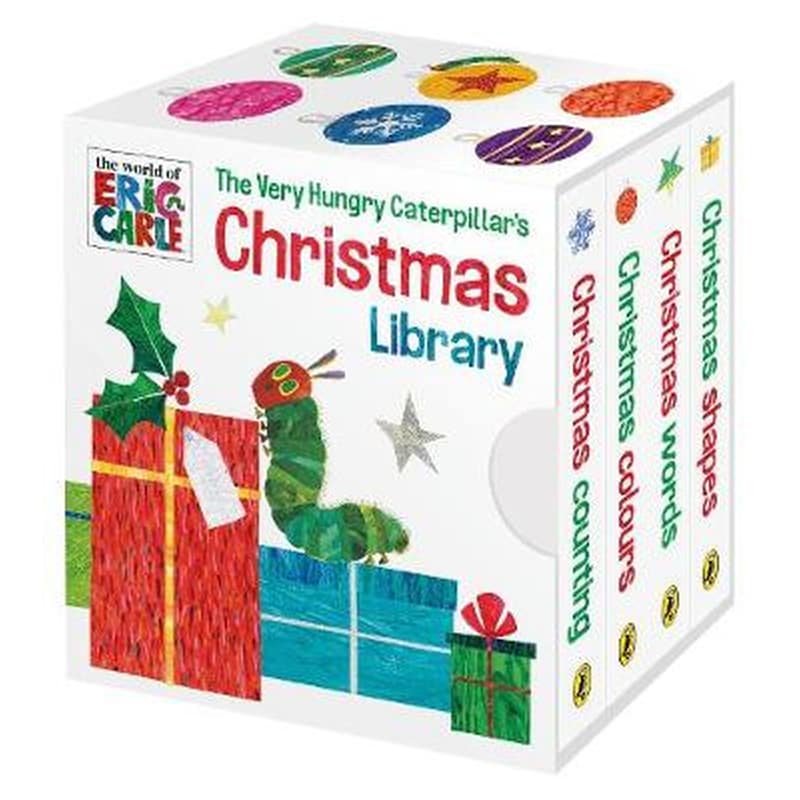 The Very Hungry Caterpillars Christmas Library