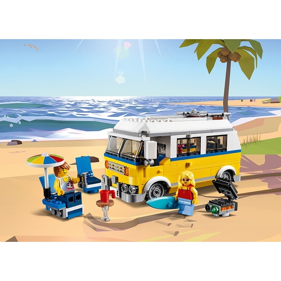 LEGO® Creator Βανάκι Του Σέρφερ Της Λιακάδας (31079) image 4