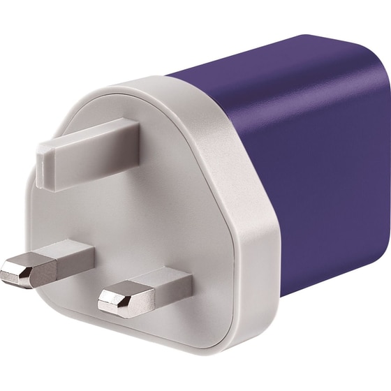 Φορτιστής Πρίζας Go Travel Worldwide 2 port Usb,Usb-C 20W - Blueberry image 2