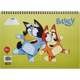 Μπλοκ Ζωγραφικής Graffiti Bluey 21x31cm Α4 30 Φύλλων
