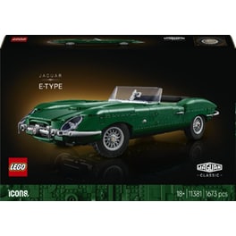 LEGO® Icons Jaguar E-Type - Classic Sports Car Model (11381)