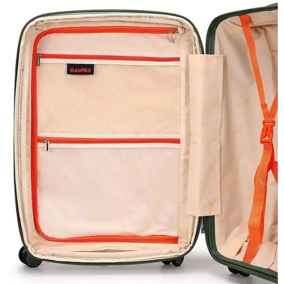 Σετ Βαλίτσες&nbsp;Amber&nbsp;Λαδί image 15