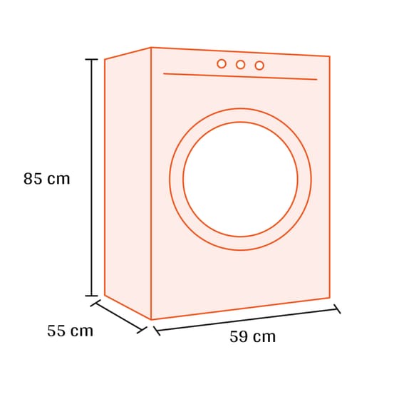 SANGIORGIO S5611C 8 kg 1.100 Στροφές Λευκό Πλυντήριο Ρούχων image 1
