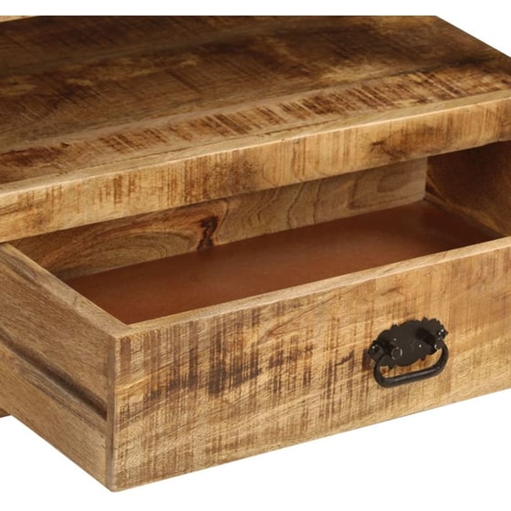 Έπιπλο Τηλεόρασης VidaXL από Ξύλο 120x35x45cm - Καφέ/Μαύρο image 5