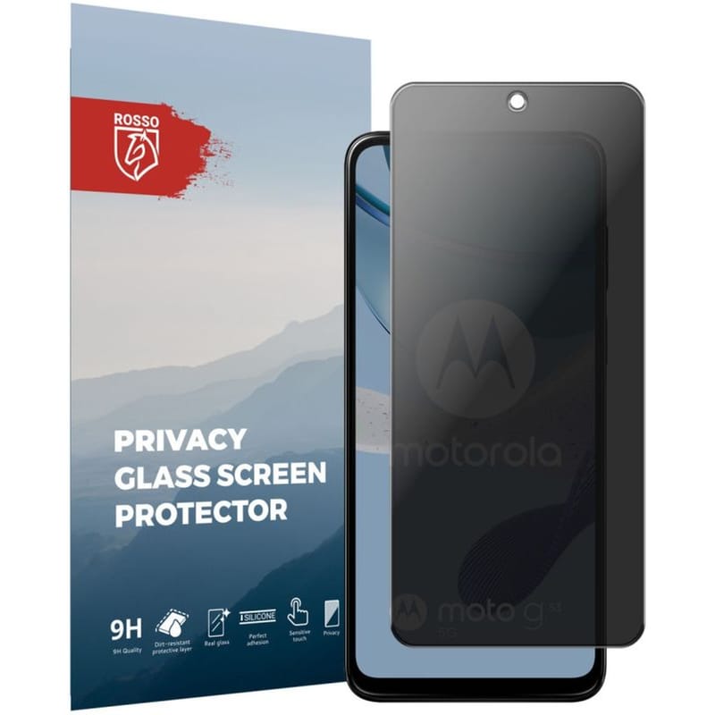 Προστατευτικό οθόνης Motorola Moto G53 - Rosso Tempered Glass Privacy Anti-Scratch 9h