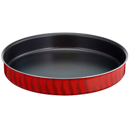 TEFAL CORAL FLAME Στρογγυλό Ταψί με Αντικολλητική Επίστρωση από Αλουμίνιο 38 cm