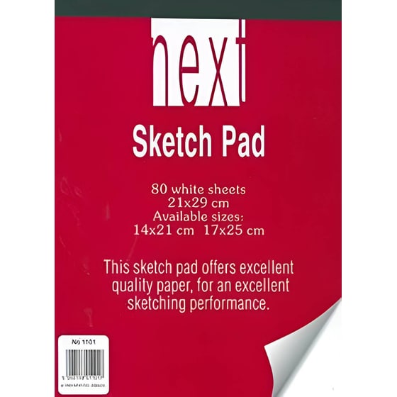 Μπλοκ NEXT Α4 Κόκκινο (1 Τεμάχιο) image 0