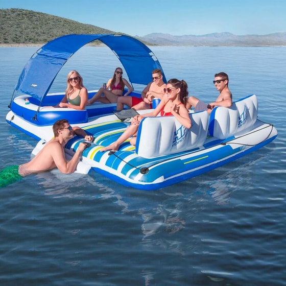 Φουσκωτό Θαλάσσης Καναπές Bestway Tropical Breeze 389x274cm image 1