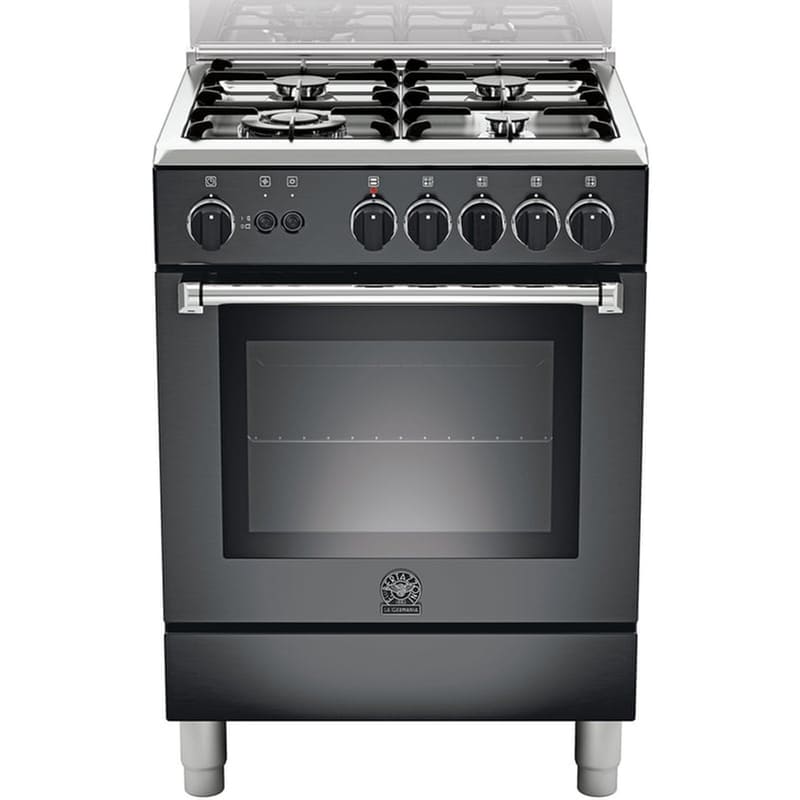 LA GERMANIA AM64C81CNE(GPL) 56 Lt Μαύρο Κουζίνα Υγραερίου LA GERMANIA