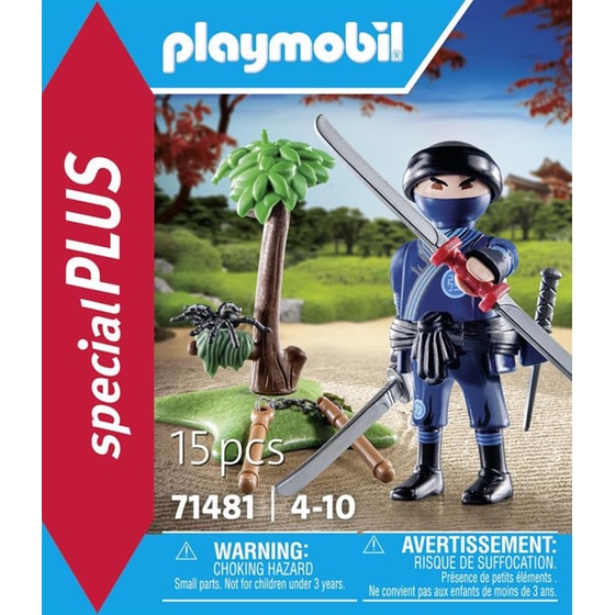 PLAYMOBIL® Special Plus Νίντζα με Εξοπλισμό Μάχης (71481) image 1