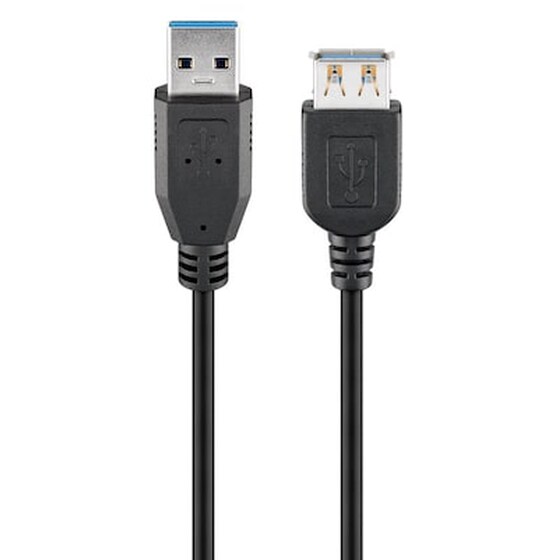 Καλώδιο Goobay USB-A Male σε USB-A Female - 3m image 0