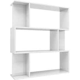 Βιβλιοθήκη VidaXL από Μοριοσανίδα 80x24x96 cm - Λευκό
