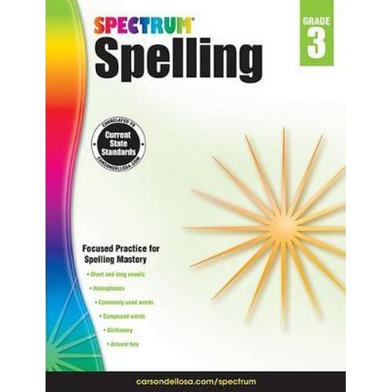 Spectrum Spelling, Grade 3 image 0