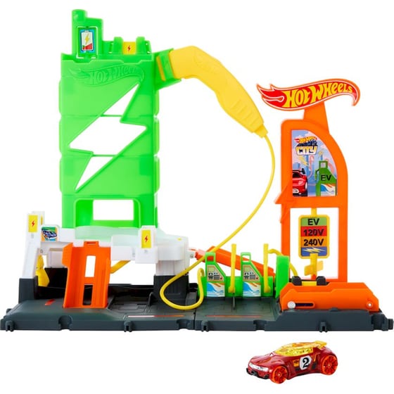 Hot Wheels City Πίστα Σταθμός Καυσίμων (HTN79) image 1