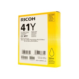 Ricoh Gel Ink Κίτρινο Μελάνι Εκτυπωτή GC41Y