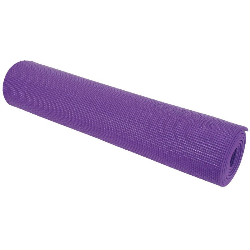 AMILA Στρώμα Γυμναστικής Amila Yoga Mat 81707 από PVC 173x61x0.6 cm - Μωβ