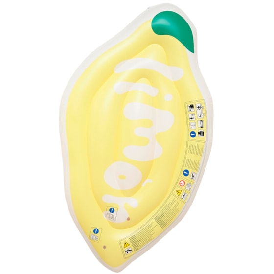 Στρώμα Θαλάσσης SunnyLife Luxe Lie-On Float Λεμόνι - Κίτρινο image 1