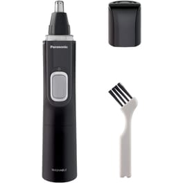 Trimmer PANASONIC ER-GN30 με Σύστημα Καθαρισμού για Μύτη, Αυτιά, Φρύδια και Γένι Μαύρο