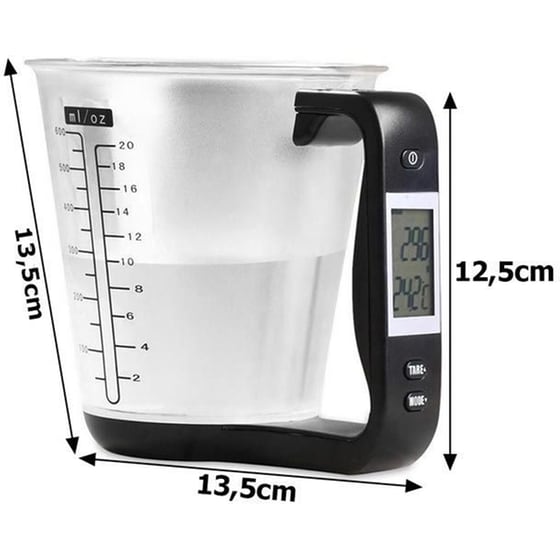 ARIA TRADE 1g/1kg Ψηφιακή Ζυγαριά Κουζίνας image 3