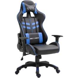 Καρέκλα Gaming VidaXL από Τεχνητό Δέρμα - Μαύρη/Μπλε