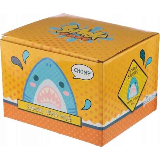 Κούπα 3D Puckator Κεφάλι Καρχαρία Κεραμική Δολομίτη 400 ml - Μπλε image 5