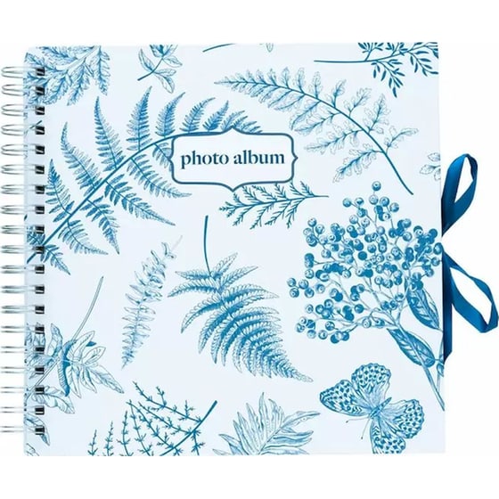 Φωτο-άλμπουμ Scrapbook 25x25εκ 40 Φύλλα Blue Nature image 0