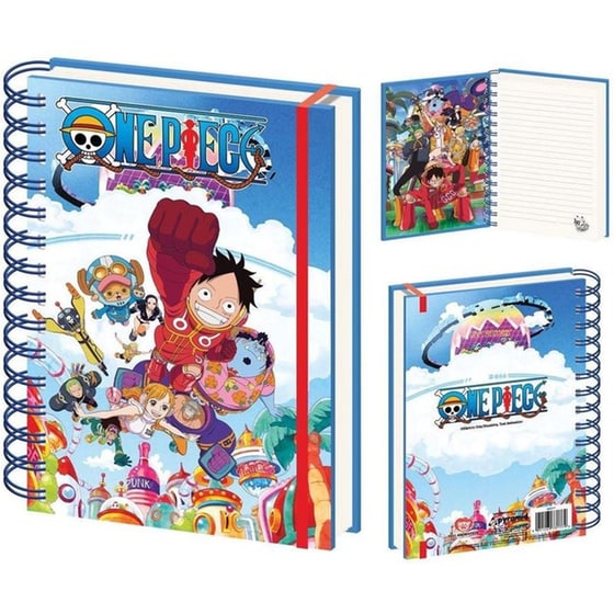 Τετράδιο Σπιράλ Blue Sky Studios Α5 Anime One Piece image 1