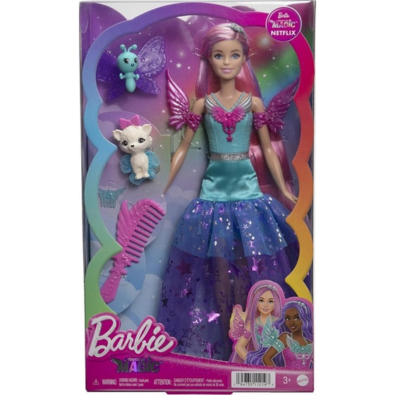 Κούκλα Barbie A Touch Of Magic Malibu Princess (HLC32) image 0