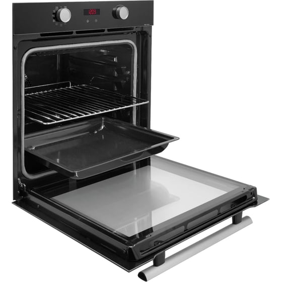 BRANDT BOP2112B 67 Lt Μαύρο Εντοιχιζόμενος Φούρνος Άνω Πάγκου image 1