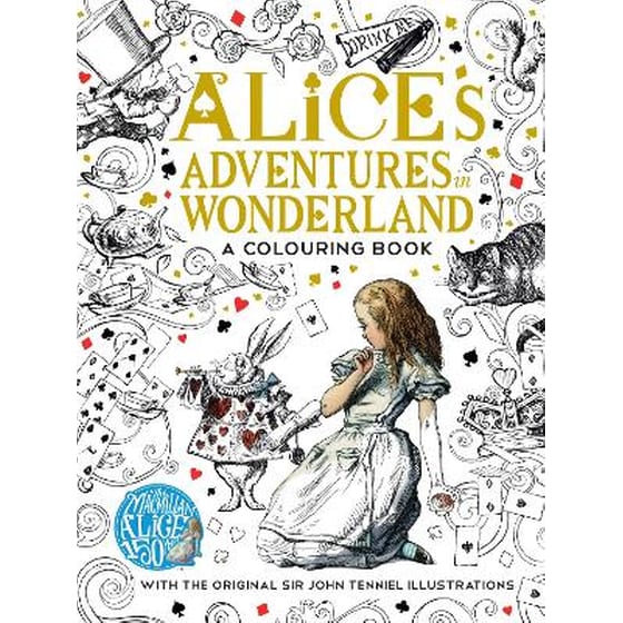 The Macmillan Alice Colouring Book image 0