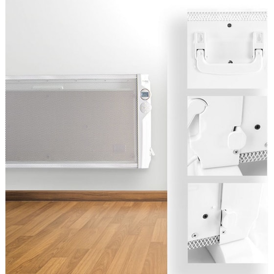 Θερμοπομπός Δαπέδου/ Τοίχου Mica ROHNSON R-077 Genius 2000W με WiFi image 2