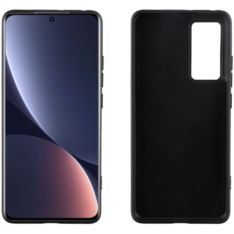 IDOL1991 Θήκη Xiaomi Xiaomi 12/Xiaomi 12X - Idol1991 Velvet TPU Full Cmera Protection - Black