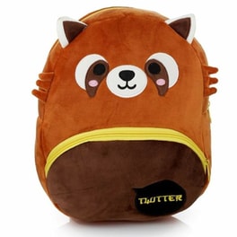 Τσάντα Πλάτης Νηπιαγωγείου Puckator Adoramals Red Panda Plush