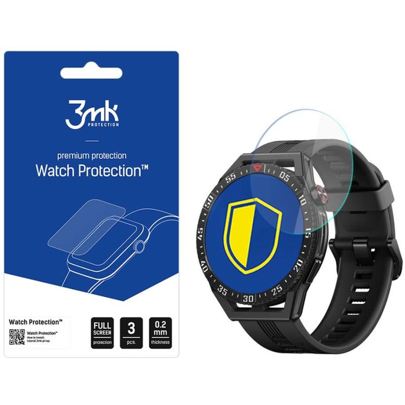 3MK Προστασία Οθόνης 3MK Watch Protection για Huawei Watch Gt 3 SE (3τμχ)