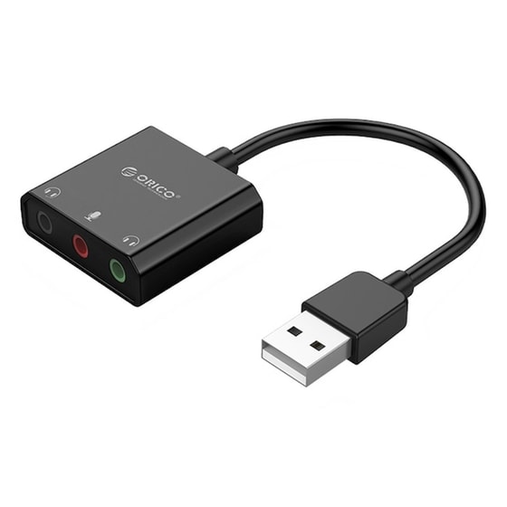 Κάρτα Ήχου Orico SKT3 USB 2.0, 3x 3.5mm - Μαύρο image 0