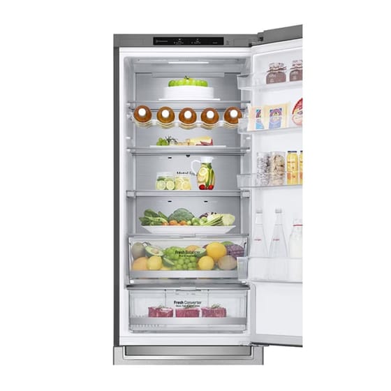 LG GBB92MBB3P Total No Frost 381 Lt Ασημί Ψυγειοκαταψύκτης image 7