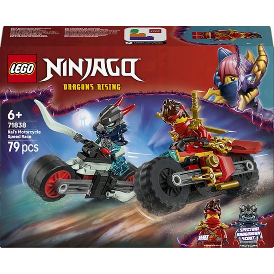 LEGO® NINJAGO® Αγώνας Ταχύτητας του Κάι με Μοτοσικλέτα (71838) image 0