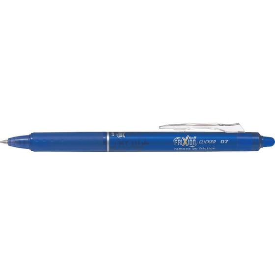 Στυλό Gel Pilot Frixion Clicker 0.7 mm Μπλε image 0