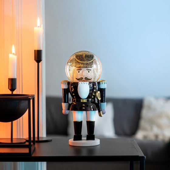 Διακοσμητικό Donkey Summerglobe The Giant Shiny Nutcracker 25cm - Μαύρο image 1