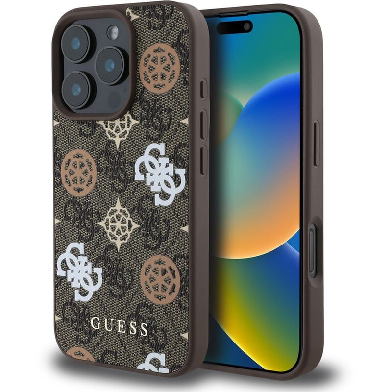 Θήκη Apple iPhone 16 Pro - Guess Back Cover  - Brown