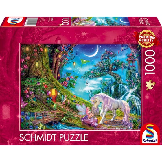 Παζλ Schmidt Unicorn and Elf (1000 Κομμάτια) image 0