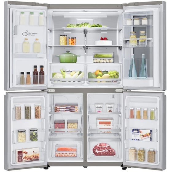 Ψυγείο Ντουλάπα LG GMX945NS9F Total No Frost 638 Lt με InstaView, Door-in-Door®, NatureFRESH™ και UV Nano - Inox image 6