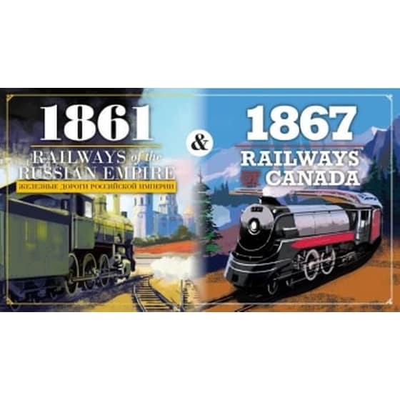 1861: Railways Of The Russian Empire / 1867: Railways Of Canada (kickstarter Edition) image 0