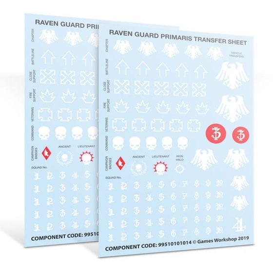 Raven Guard Primaris Upgrades And Transfers Warhammer 40k GAMES WORKSHOP image 1