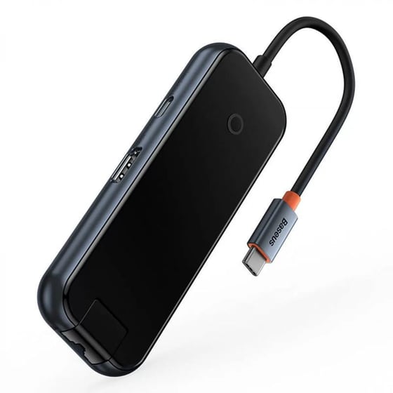 Baseus AcmeJoy USB Hub Adapter 6 σε 1 συμβατό με USB-C  (WKJZ010313) image 4
