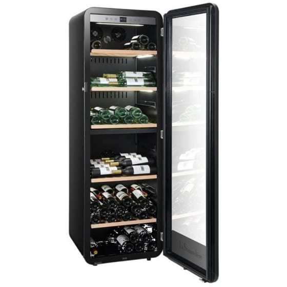 LA SOMMELIERE APOGEE190DZ για 181 Μπουκάλια Μαύρο Συντηρητής Κρασιών image 1