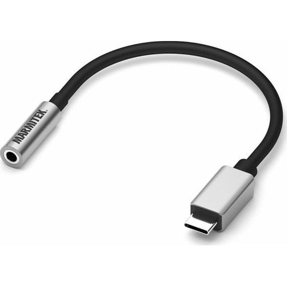 Μετατροπέας Marmitek USB-C male σε 3.5mm female - Ασημί image 0